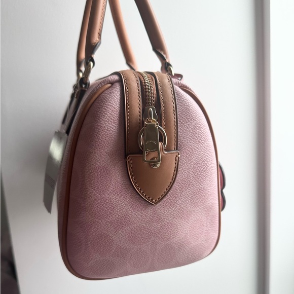 Coach powder pink medium Rowan - Picture 2 of 3